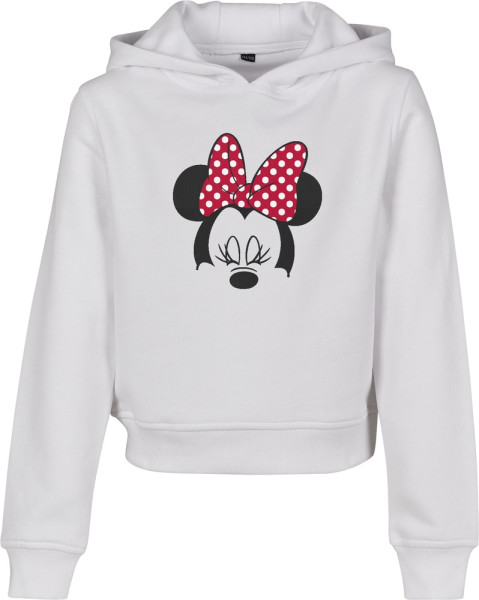 Mister Tee Kinder Kids Minnie Mouse Bow Cropped Hoody MTK068