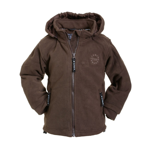 BMS Kinder Windsmoother Kids Kapuzen-Jacke Braun