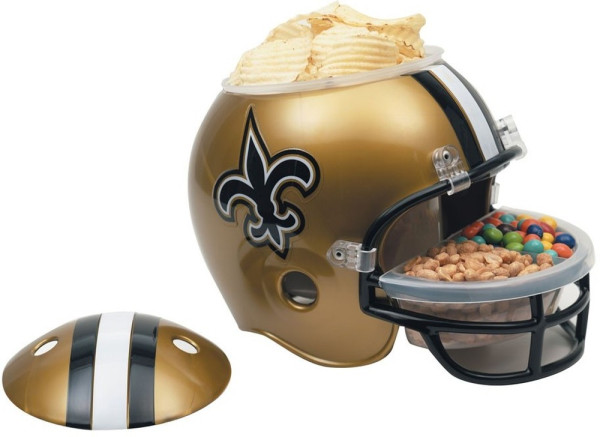 New Orleans Saints Snack Helmet