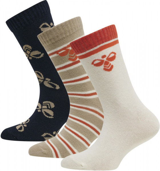 Hummel Kinder Socke Alfie Sock 3-Pack Black Iris