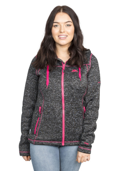 Trespass Damen Fleecejacke/Fleecepullover Odelia B - Female Fleece At300 Black Marl