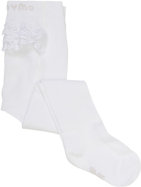 Minymo Kinder Strumpfhose Stocking with Lace 6281