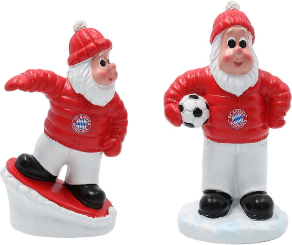 FC Bayern München Weihnachtsfiguren 2er Set 35365