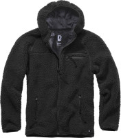 Brandit Jacke Teddyfleece Worker Jacket in Black Brandit Jacke Teddyfleece Worker Jacket in Black