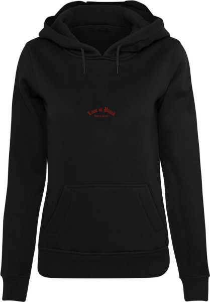 Mister Tee Damen Love Is Blind Love Is Cruel Hoody MST053