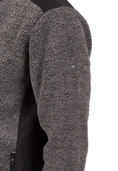 Trespass Fleecejacke/Fleecepullover Faratino - Male Fleece At300 Dark Grey Stripe