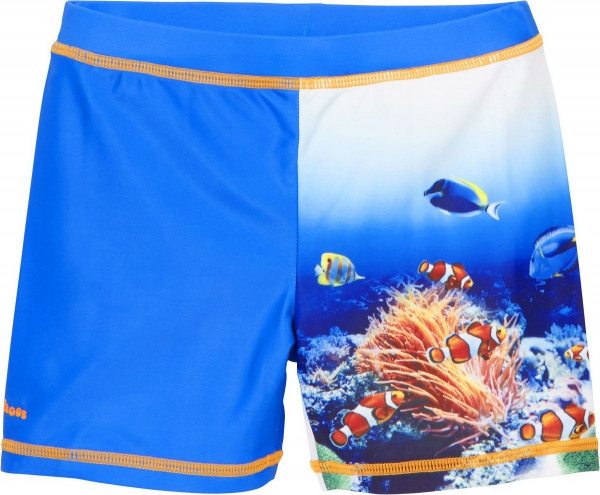 Playshoes Kinder Badehose UV-Schutz Shorts Unterwasserwelt Blau