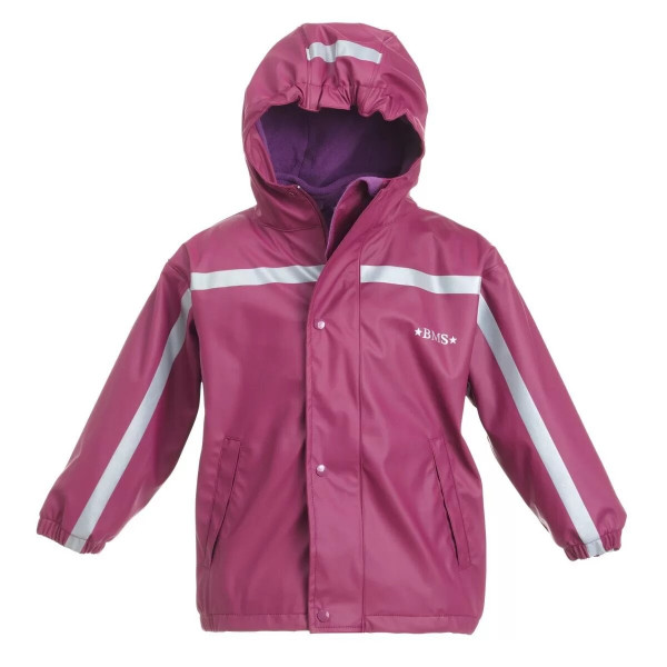 BMS Kinder Regenjacke Antarctic Softskin Buddeljacke Purple