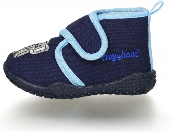 Playshoes Kinder Schuh Hausschuh Elefant Marine