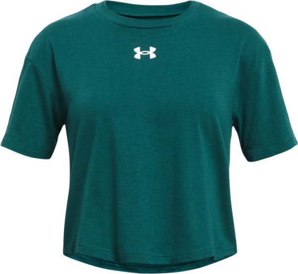 Under Armour Kinder T-Shirt Ua Crop Sportstyle Logo Ss