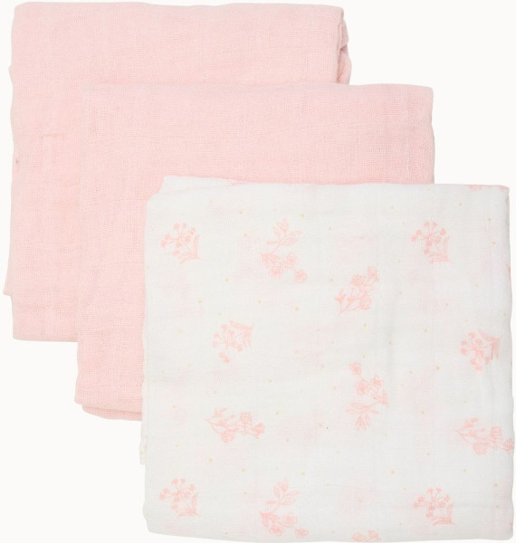 Pippi Babywear Kinder Windel Organic Cloth Muslin (3-Pack) 6669