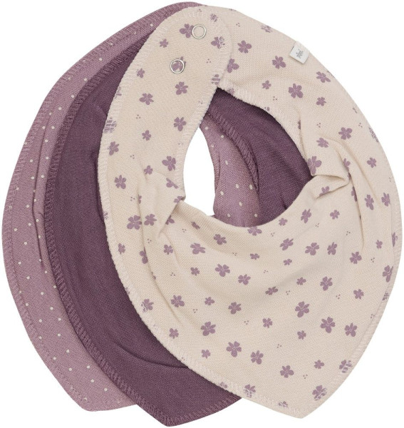 Pippi Babywear Lätzchen Bandana Bib Uni AOP (3-Pack) 6773
