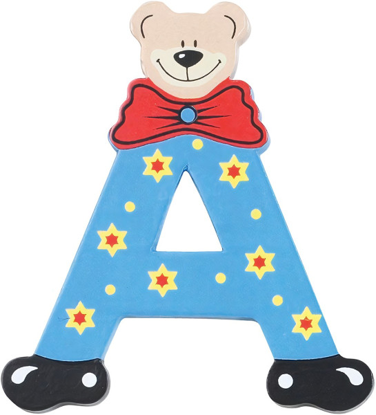 Playshoes Kinder Holz-Buchstaben A
