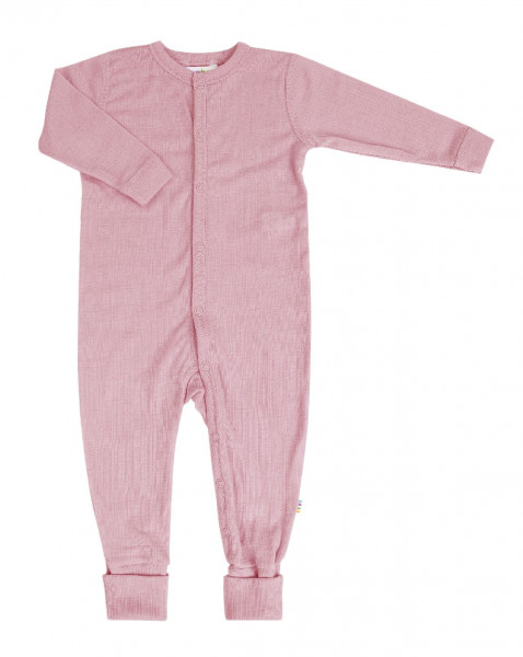 Joha Kids Baby Jumpsuit Foot Basic Old Rose