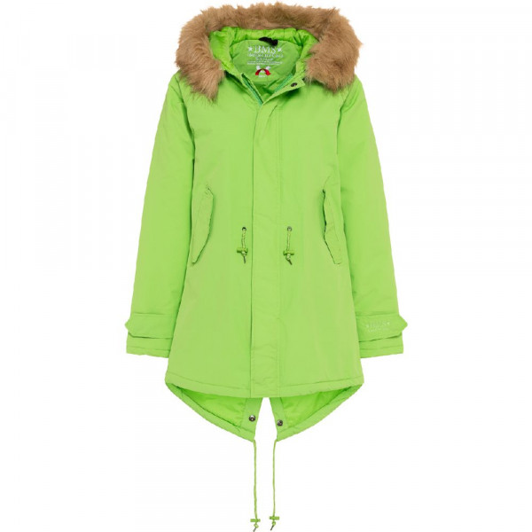 BMS HC Coat Taslan/Sorona Limette