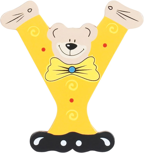 Playshoes Kinder Holz-Buchstaben Y