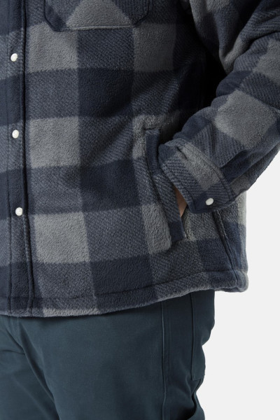 Dickies Herren Fleecejacke Portland Shirt Blue