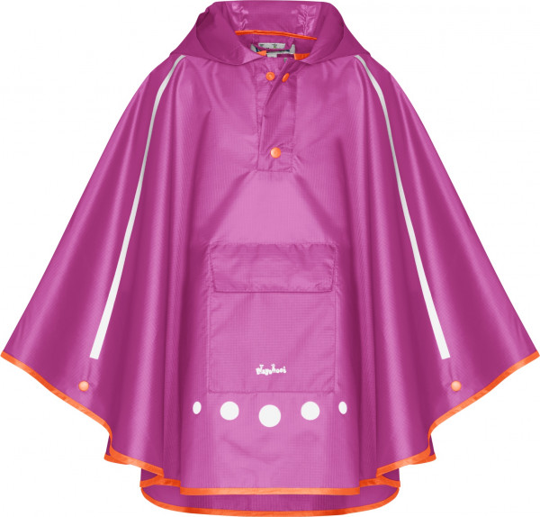 Playshoes Kinder Regenponcho faltbar beere