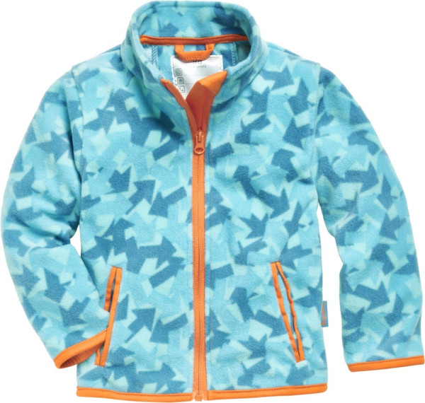 Playshoes Kinder Fleece-Jacke Pfeile Camouflage