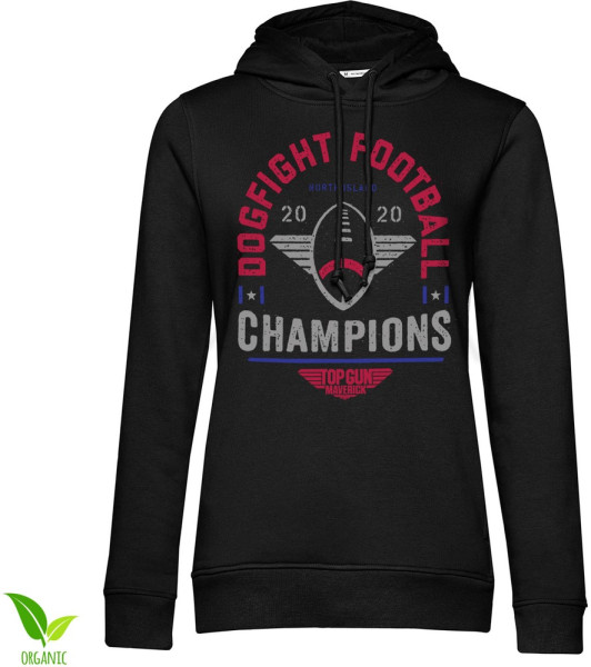 Top Gun Maverick Dogfight Girls Hoodie Damen Black