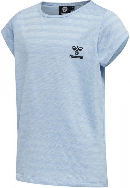 Hummel Mädchen Sutkin T-Shirt S/S Airy Blue