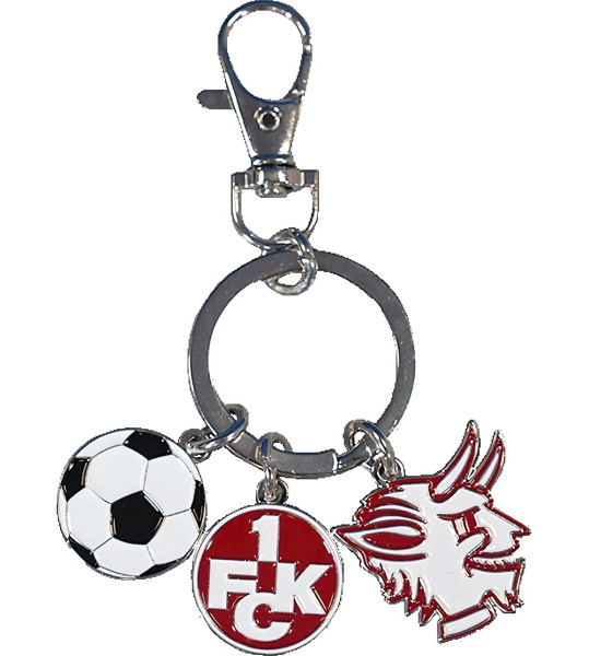 1. FC Kaiserslautern FCK Schlüsselanhänger Charms