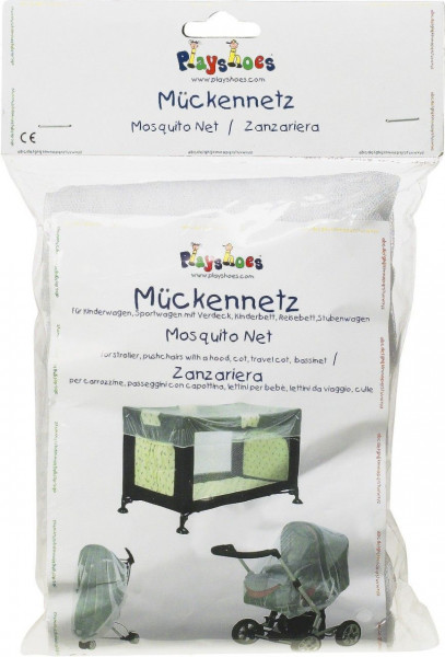 Playshoes Kinder Universal-Mückennetz Weiß