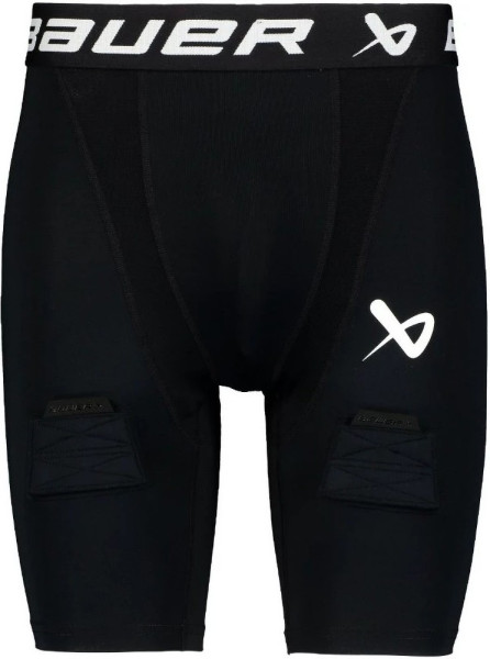 Bauer Unterwäsche Kompressionshose mit Tiefschutzenior PERFORMANCE JOCK 184616