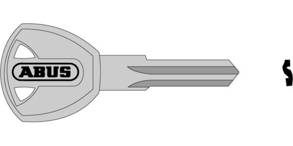 ABUS Ersatzschlüssel Rohl. NW72 rot