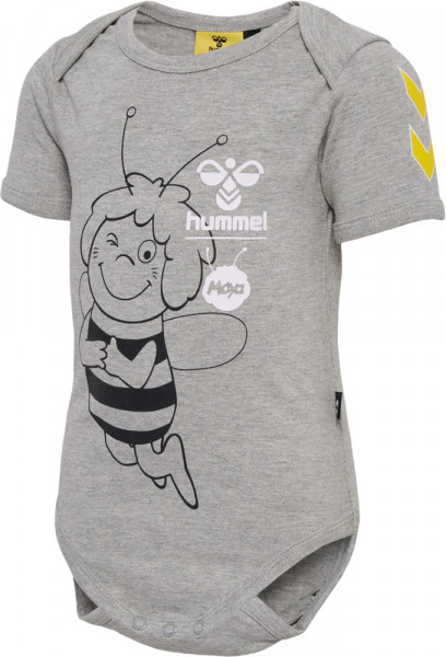 Hummel Kinder Maya Body S/S Grey Melange