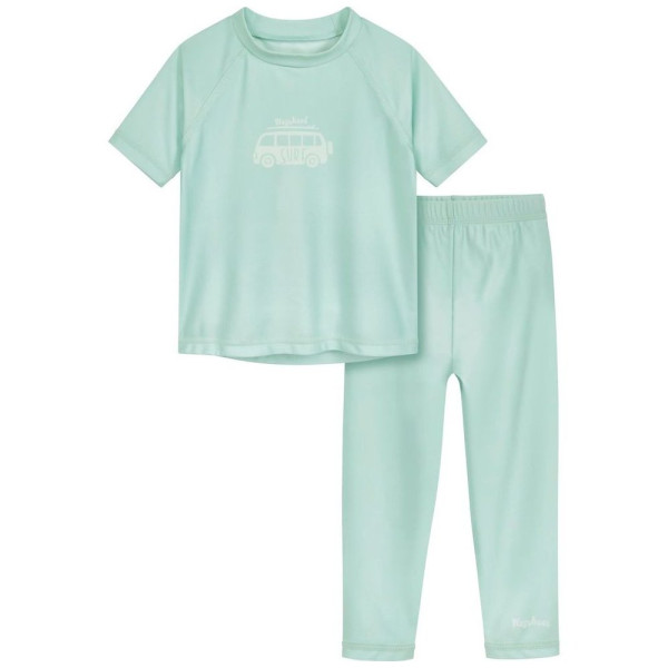 Playshoes Kids UV-Schutz Bade-Shirt 1/2-Arm Surf-Bus M. Legging 461517