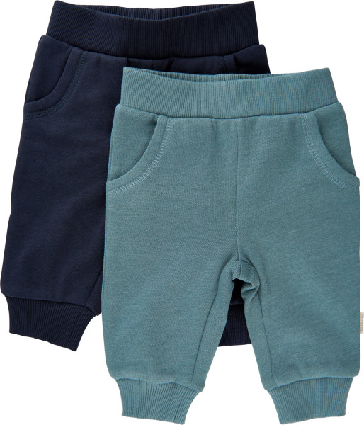 Minymo Kinder Sweat Pants (2er Pack) Goblin Blue