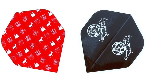 1. FC Köln Dart Flights 6er Set