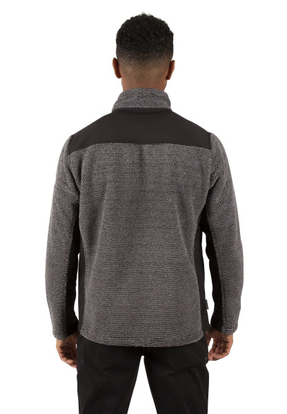 Trespass Fleecejacke/Fleecepullover Faratino - Male Fleece At300 Dark Grey Stripe
