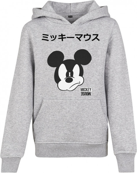 Mister Tee Hoodie Kids Mickey Japanese Hoody Heather Grey
