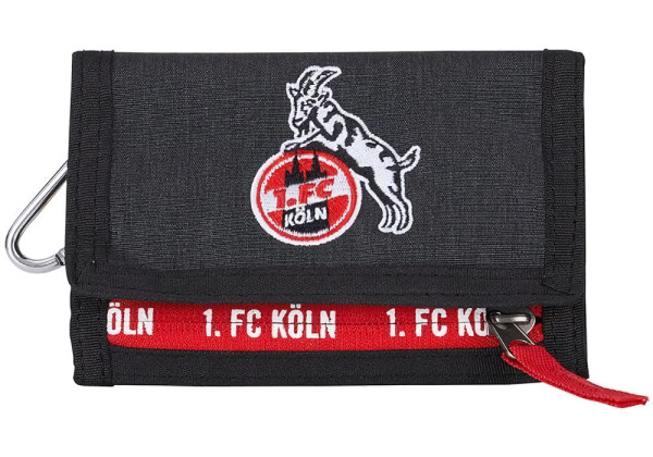 1. FC Köln Geldbörse Fußball Anthra/Rot