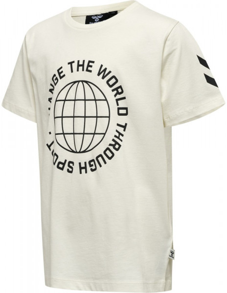 Hummel Kinder Global T-Shirt S/S Marshmallow