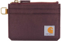 Carhartt Damen Portemonnaies Zippered Card Keeper Wallet Deep Wine Carhartt Damen Portemonnaies Zippered Card Keeper Wallet Deep Wine