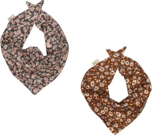 Wheat Kinder 2 Lätzchen Bib Eden Multi Flowers-Onesize