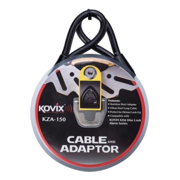 Kovix Sicherheits Kabel und Adapter Set für Kd6 - 150 cm