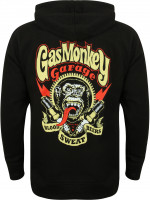 Gas Monkey Garage Hoodie Sparkplugs Black Gas Monkey Garage Hoodie Sparkplugs Black