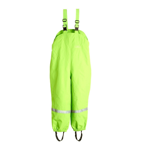 BMS Kinder Regenhose Kids Latzhose Räuberwald Pro Limette