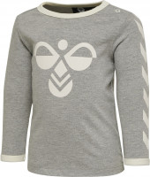 Hummel Kids Longsleeve Flipper T-Shirt Grey Melange