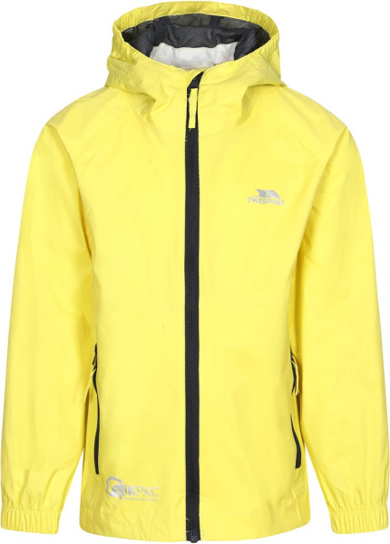 Trespass Kinder Regenjacke Qikpac Jacket - Unisex Kids Packaway Jacket Tp75 Yellow