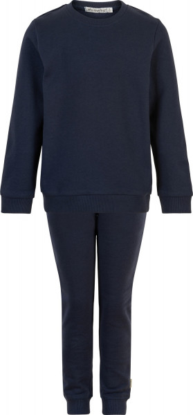 Minymo Kinder Trainingsanzug Sweat Set (2-teilig) Dark Navy