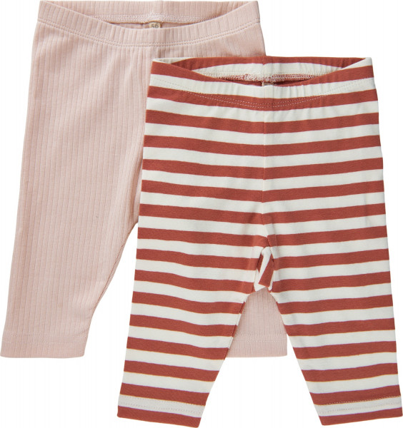 Minymo Kinder Leggings (2er Pack) Canyon Rose