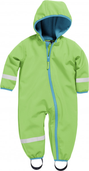 Playshoes Kinder Softshell-Overall grün