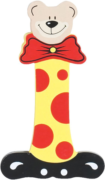 Playshoes Kinder Holz-Buchstaben I