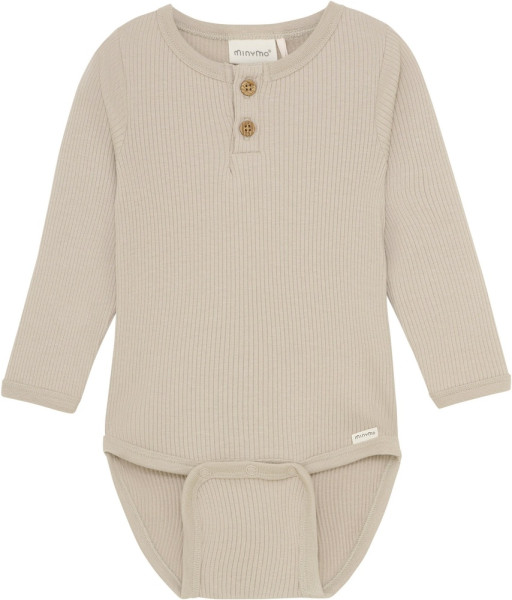 Minymo Kinder Body Longsleeve LS Rib 113805