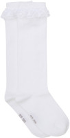 Minymo Kinder Socke Knee Sock with Lace 6632